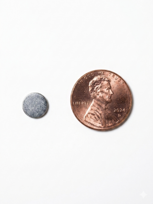 Picture of Round Magnet - 5/16" x 1/32" (8MM X 1MM)