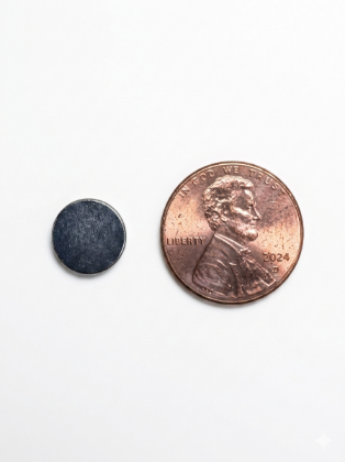 Picture of Round Magnet - 3/8" x  3/64" (10mm x 1.5MM)